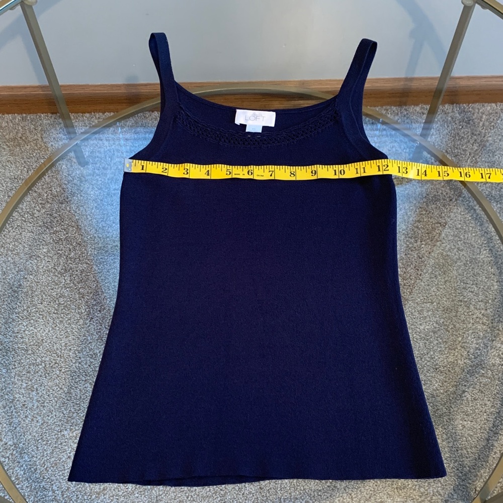 Loft Navy Sweater Set Size XS - Picture 12 of 16